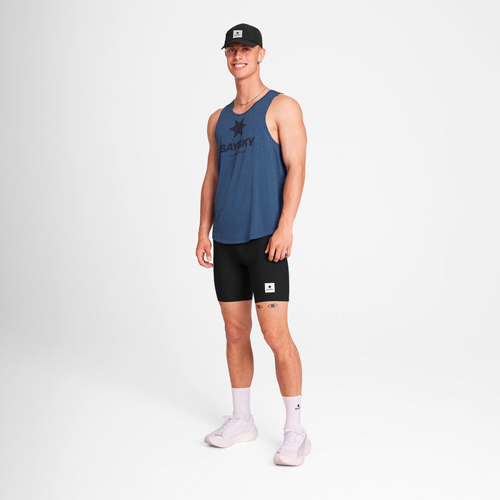 Saysky Logo Combat Pro Singlet Blue 2012 OMRSI30C2012