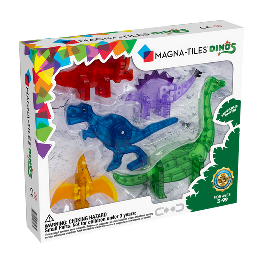 Magna-Tiles Dinos 5-Piece Set