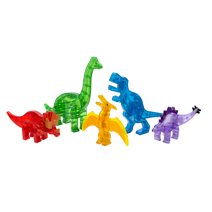 Magna-Tiles Dinos 5-Piece Set
