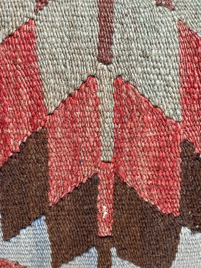 MARISA Handmade traditional Turkish kilim pillow cover made with vintage rugs 12x24