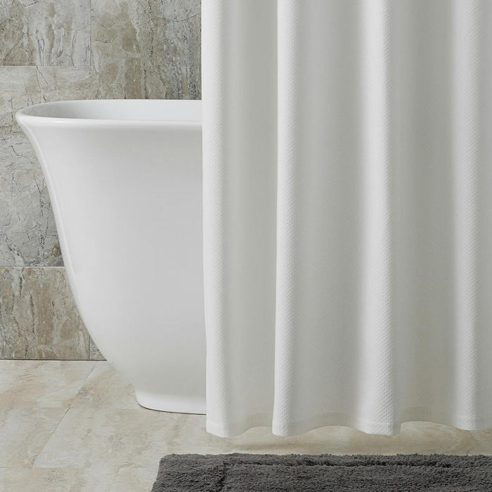 Diamond Pique Shower Curtain