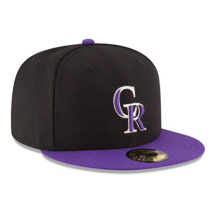 Men NEW ERA 5950 59Fifty MLB Colorado Rockies Fitted hat