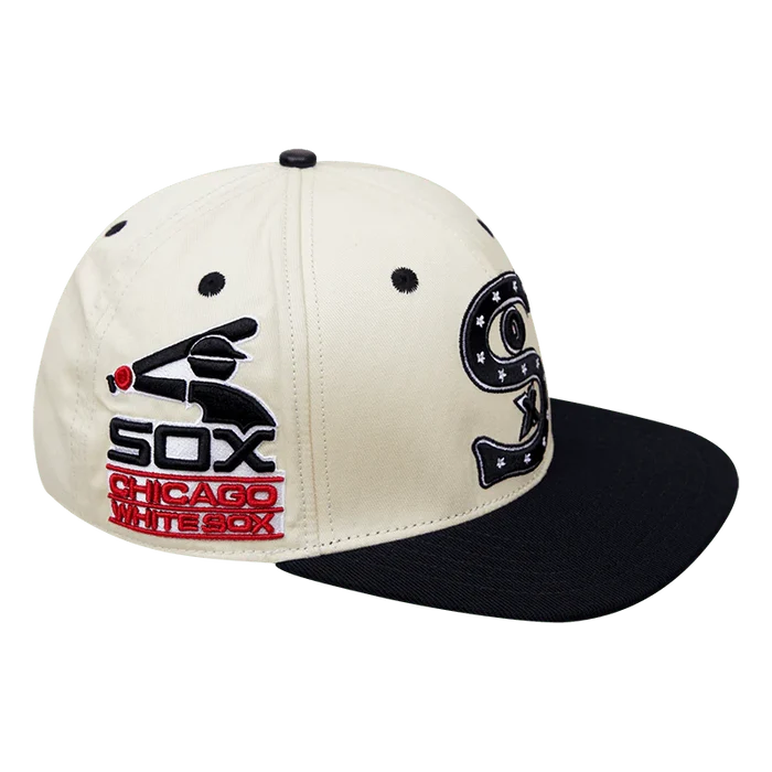 Men PRO STANDARD Chicago White Sox Retro Classic Primary Logo Snapback