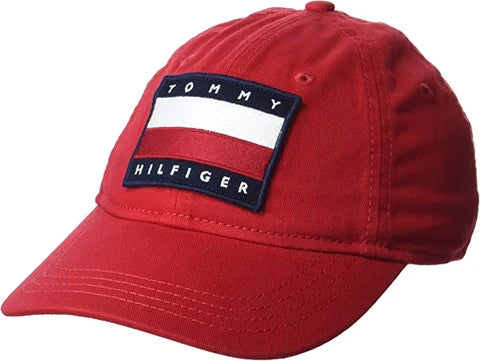 Men TOMMY HILFIGER Cotton Tony Adjustable Baseball Cap