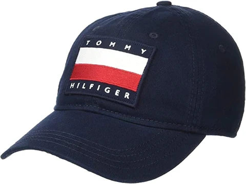 Men TOMMY HILFIGER Cotton Tony Adjustable Baseball Cap