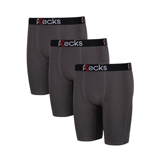 Mens Grey Multipack Boxer Shorts - Kecks