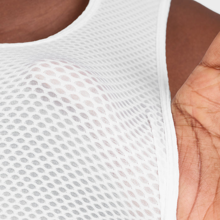 Saysky Mesh Base Layer Singlet White 101 SM30004