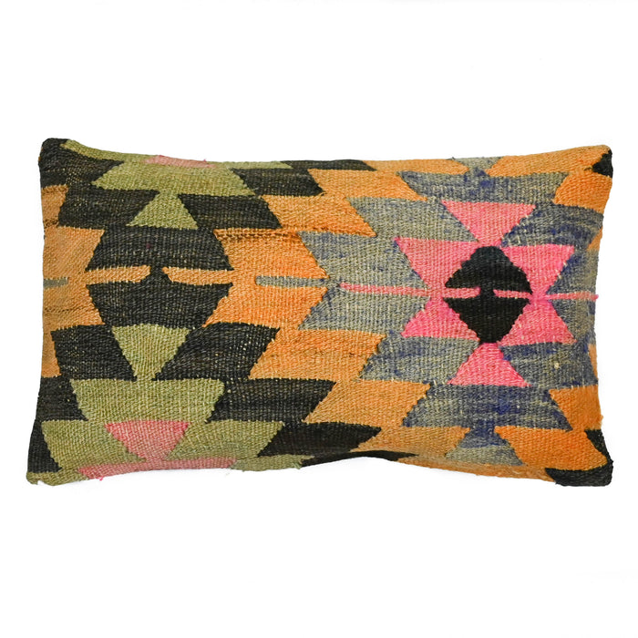 Montana Lumbar Kilim Pillow (12x20)