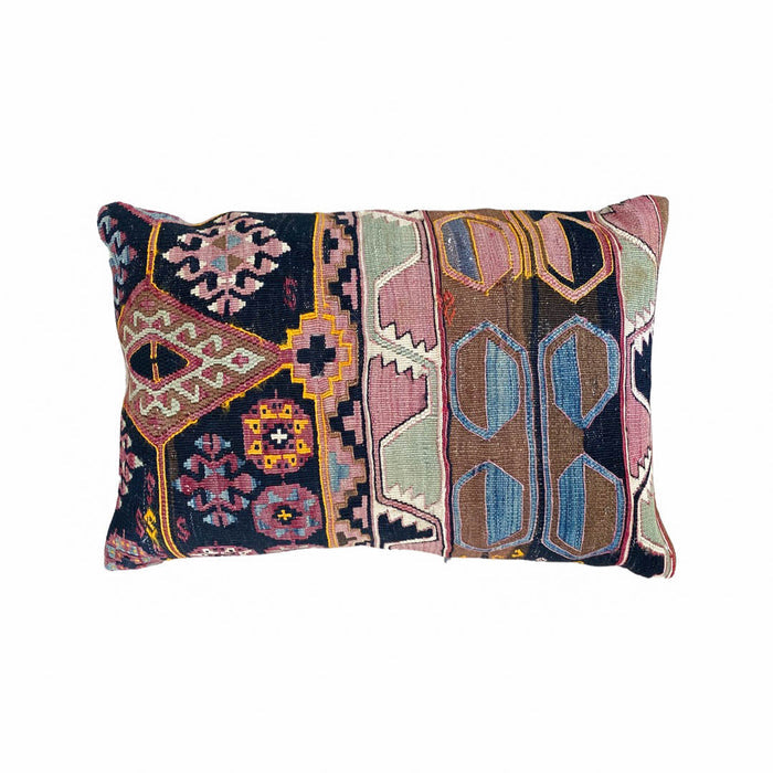 Monterey Lumbar Kilim Pillow (16x24)