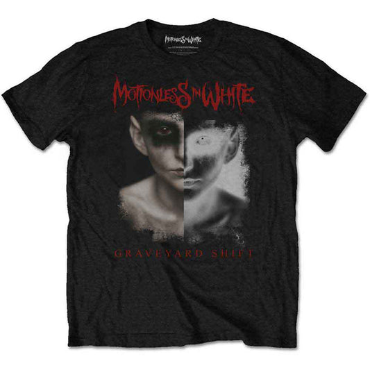 MOTIONLESS IN WHITE - SPLIT SCREEN - T-Shirt Black
