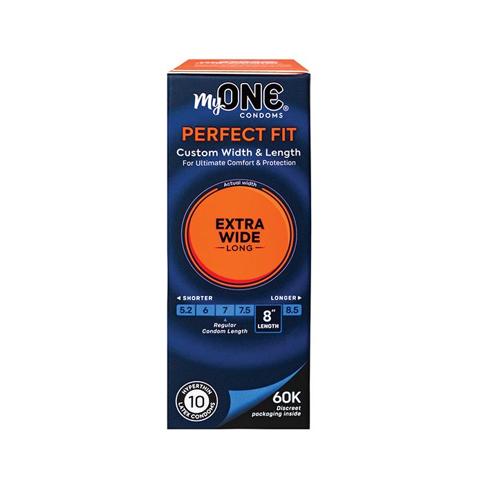 My One Extra Wide & Long Box 10 | WorldCondoms