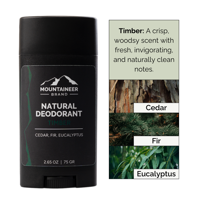 Natural Deodorant (3 Pack) Best Selling Scents