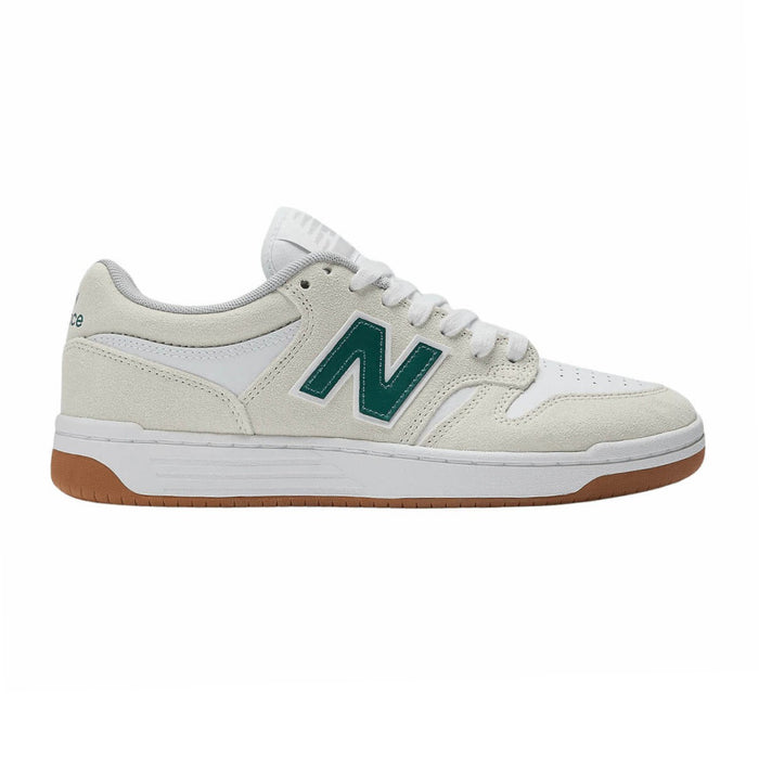 New Balance Numeric 480 White Green