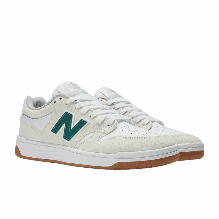 New Balance Numeric 480 White Green