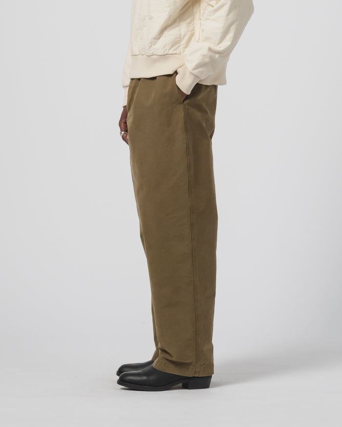 Officer Chino Nebraska Cotton Fossil Green