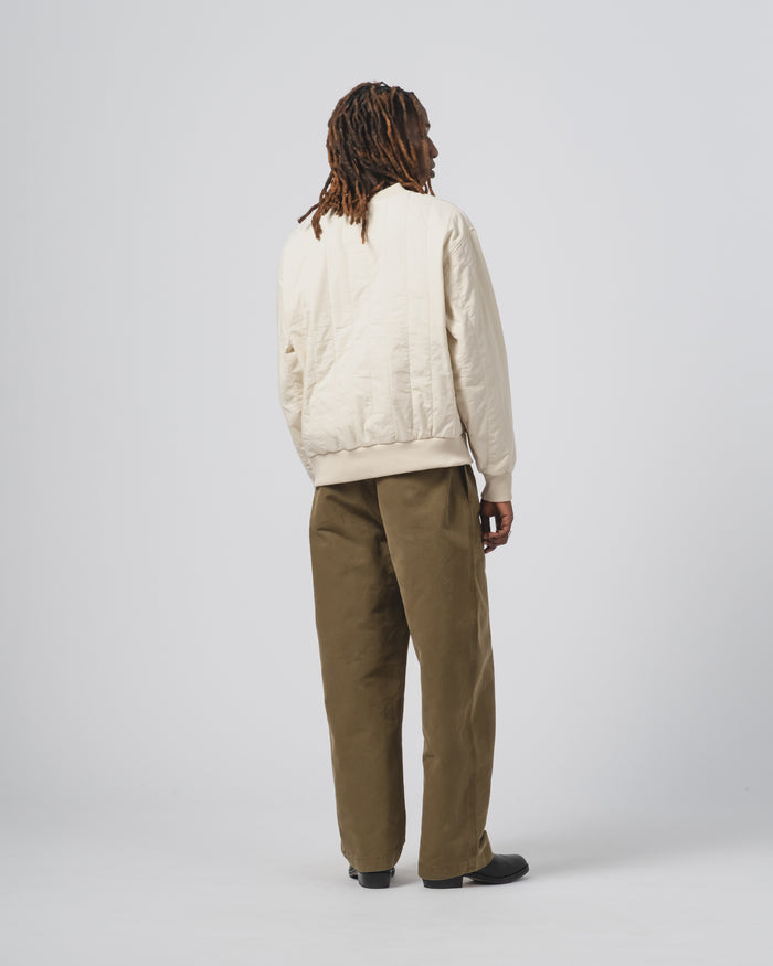 Officer Chino Nebraska Cotton Fossil Green