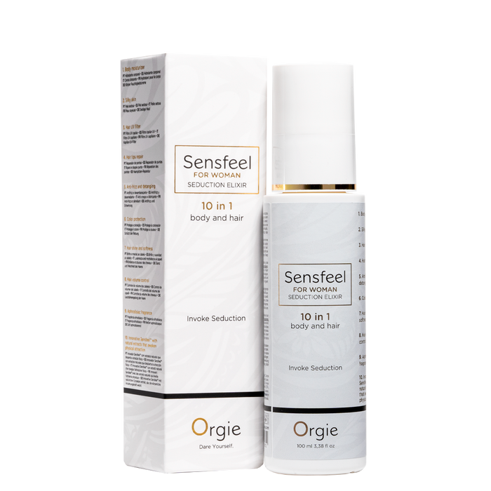 Orgie Sensfeel Seduction Elixir for Woman 10in1 Body & Hair 3.38 fl oz