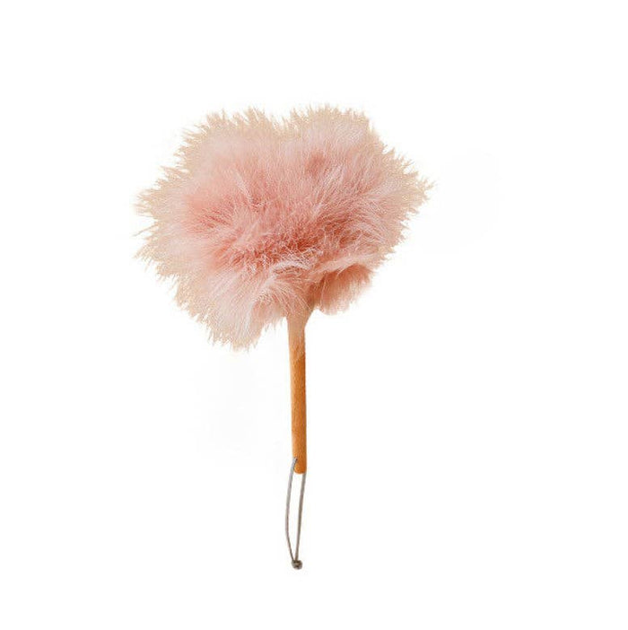Pink Ostrich Feather Duster