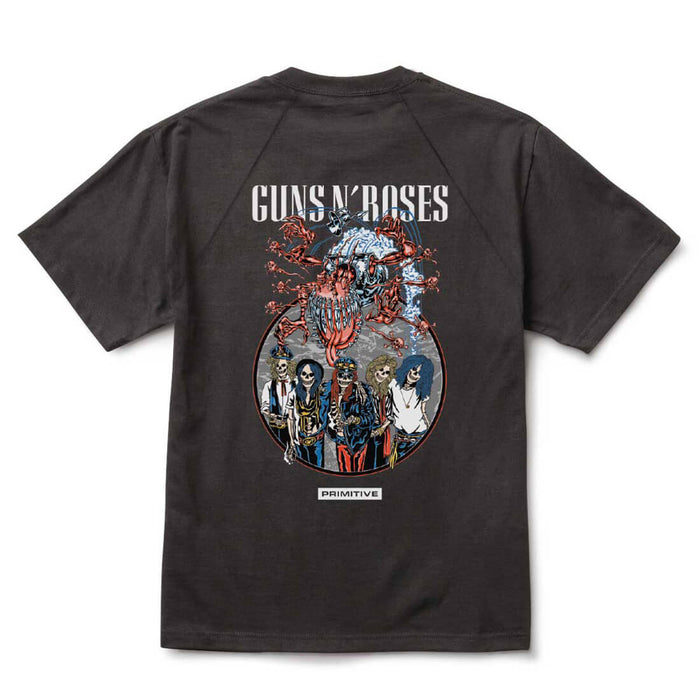 Primitive Guns n Roses Robo T-Shirt Black