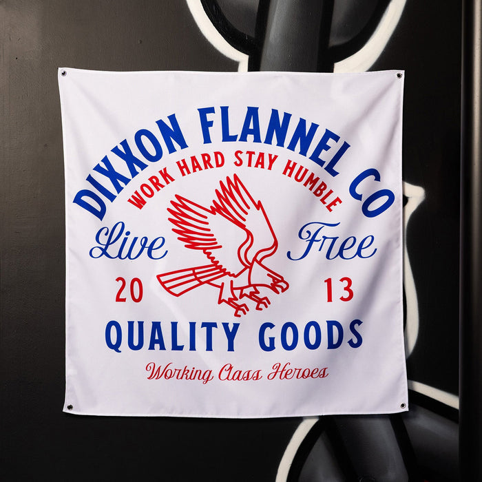 Quality Goods Garage Banner - 36" x 36"