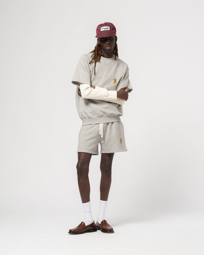 Rocky Shorts American Fleece Grey Melange