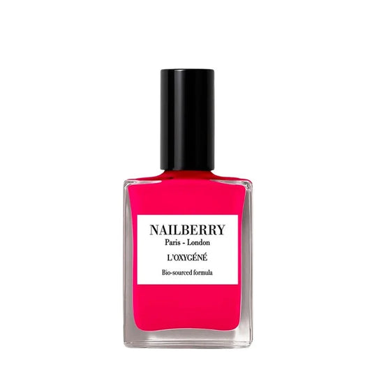Sacred Lotus Neon Pink Breathable Vegan Nail Polish - 15ml