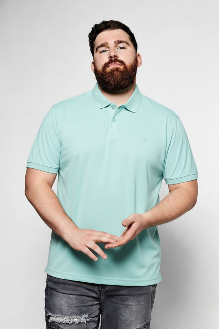 Seashell - Zyric Polo Plus Size