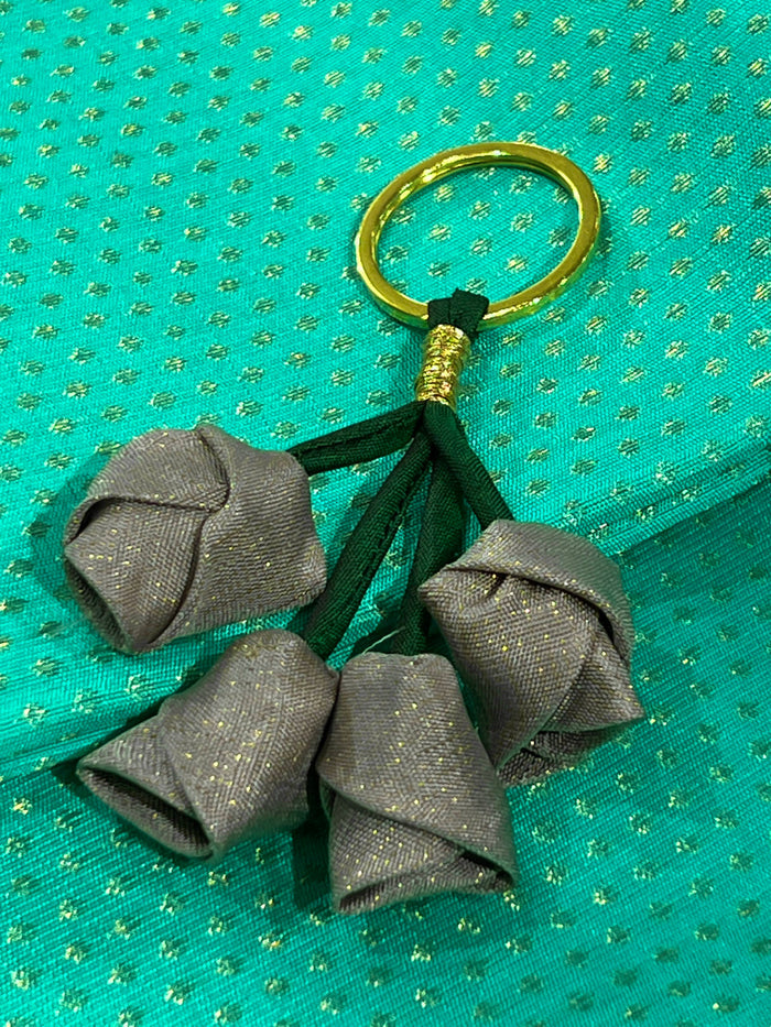 Silk key chains