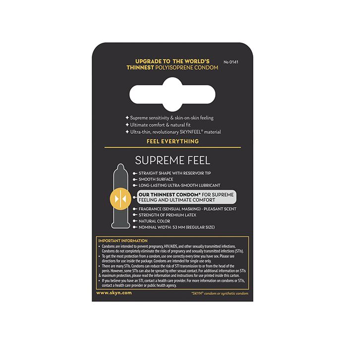 SKYN Supreme Feel Box 3 | WorldCondoms