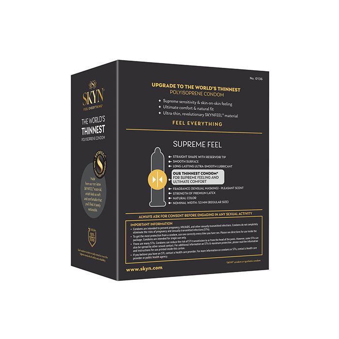 SKYN Supreme Feel Box 30 | WorldCondoms