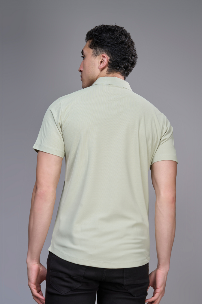 Spring Green Smart Tech Shirt Shirts Maxzone Clothing