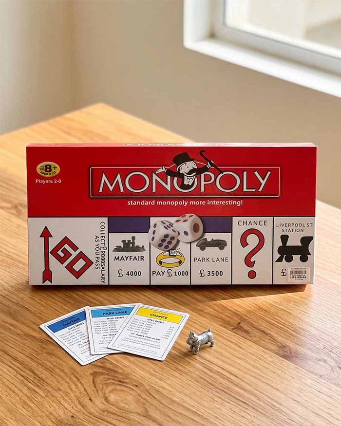 Standard Monopoly Board Game