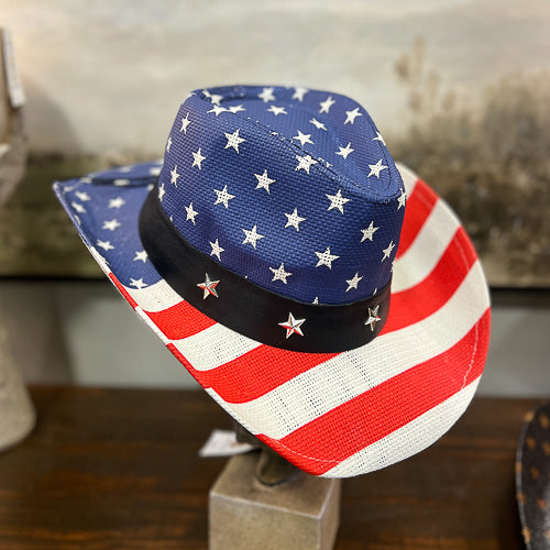 Stars & Stripes Cowboy Hat