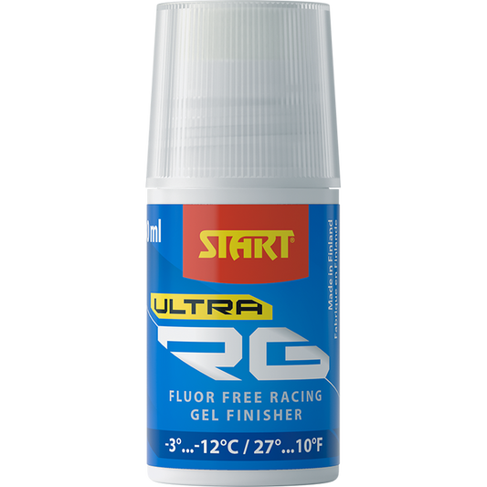 A product picture of the Start RG Ultra Gel Finisher Blue Glider (-3C/-12C) | 30ml