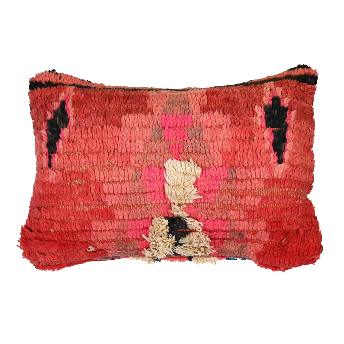 Suzi Berber Carpet Pillow made using vintage Moroccan rugs