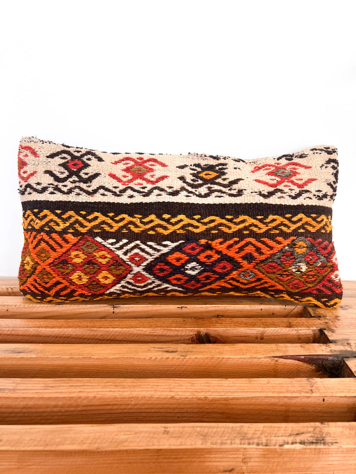 Talon Lumbar Kilim Pillow (10x20)
