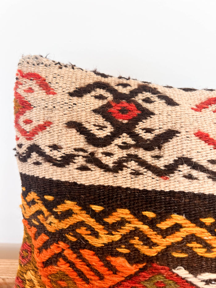 Talon Lumbar Kilim Pillow (10x20)