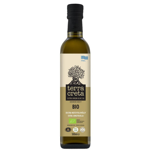Terra Creta Extra-neitsytoliiviöljy luomu 500ml
