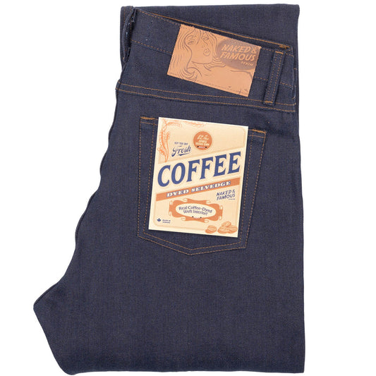 True Guy - Coffee Dye Selvedge - Indigo by Naked & Famous Denim
