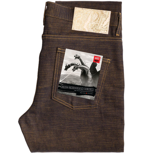 True Guy - King Ghidorah: The Three-Headed Monster Denim by Naked & Famous Denim