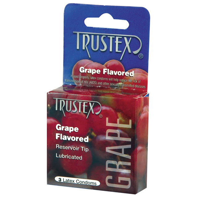 Trustex Grape 3 Pack