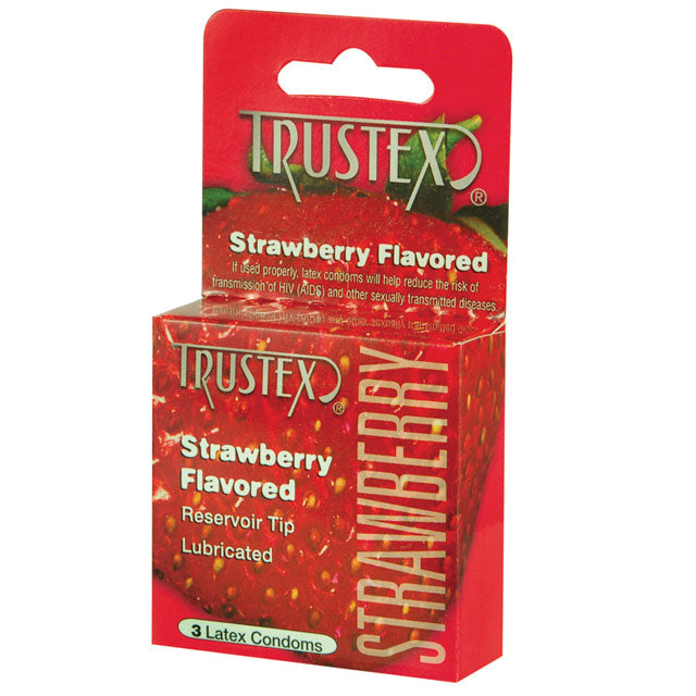 Trustex Strawberry Box 3 | WorldCondoms