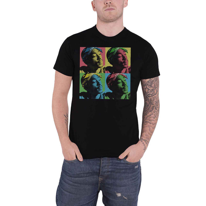TUPAC - POP ART - T-Shirt Black