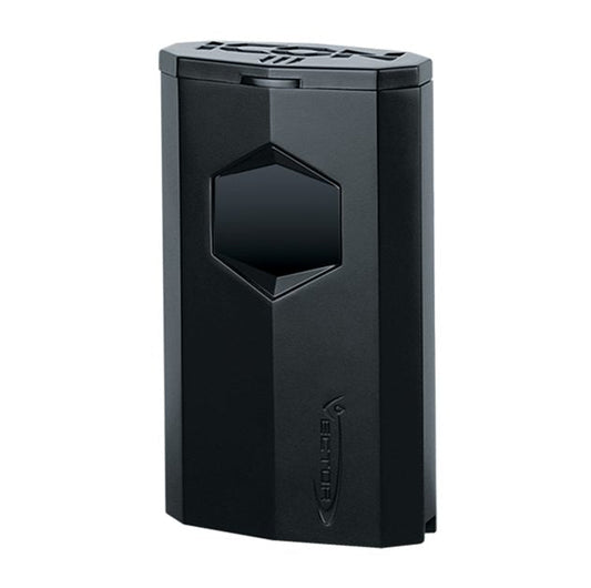 Vector Icon3 Black Matte Torch Lighter With Punch - ICON3-4