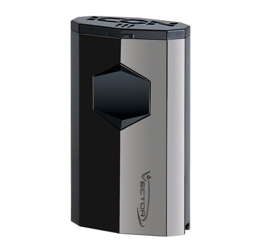 Vector Icon3 Sparkle Black Torch Lighter With Punch - ICON3-7