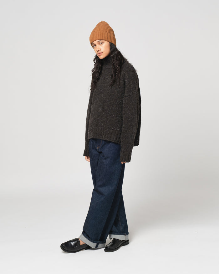 Wool Cashmere Beanie Capuccino